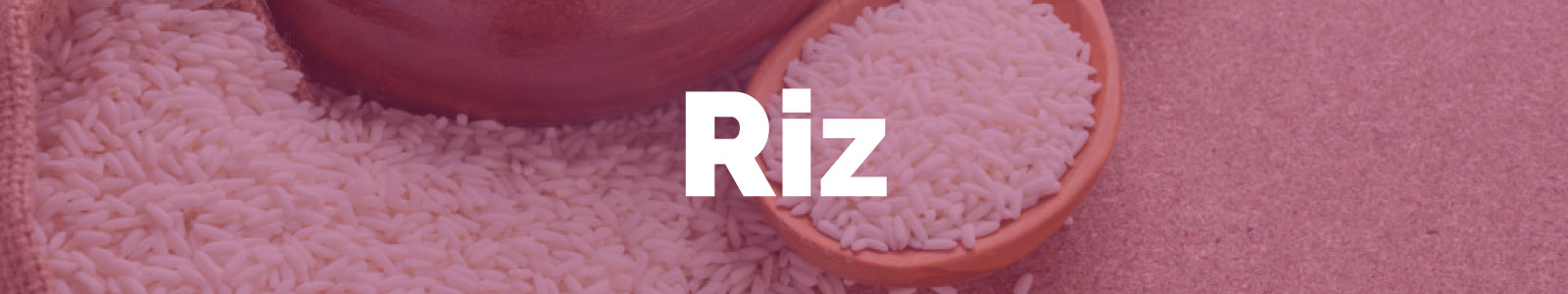bannière riz
