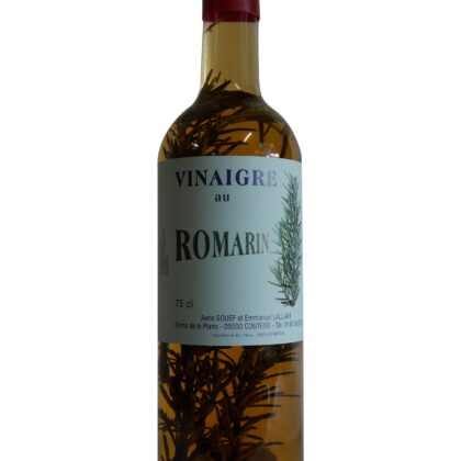 VINAIGRE AU ROMARIN, 75CL