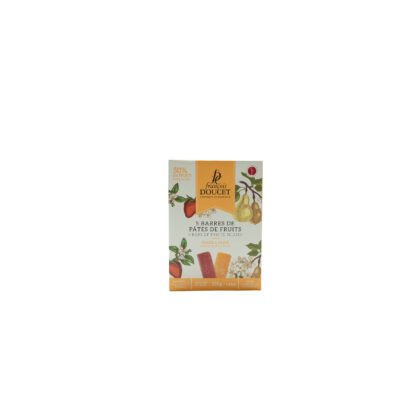 5 BARRES PATES DE FRUITS Fraise/Poire Etui 5*25gr Doucet
