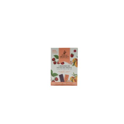 5 BARRES PATES DE FRUITS Framb/Abricot Etui 5*25gr Doucet