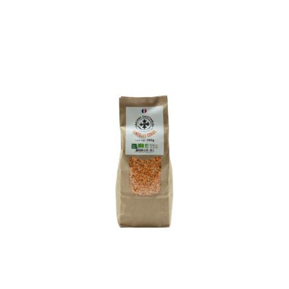 LENTILLES CORAIL BIO 500grs Graines Equitables