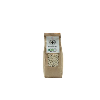 HARICOTS BLANCS BIO 500grs Graines Equitables