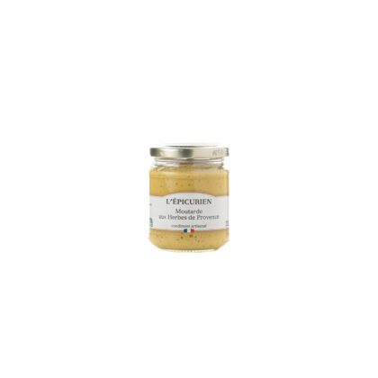 MOUTARDE AUX HERBES DE PROVENCE, 200GR