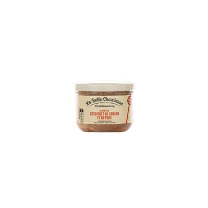 CASSOULET DE CASTELNAUDARY AU CANARD ET AU PORC, 380GR