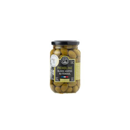 OLIVES PICHOLINE AU FENOUIL, 200GR