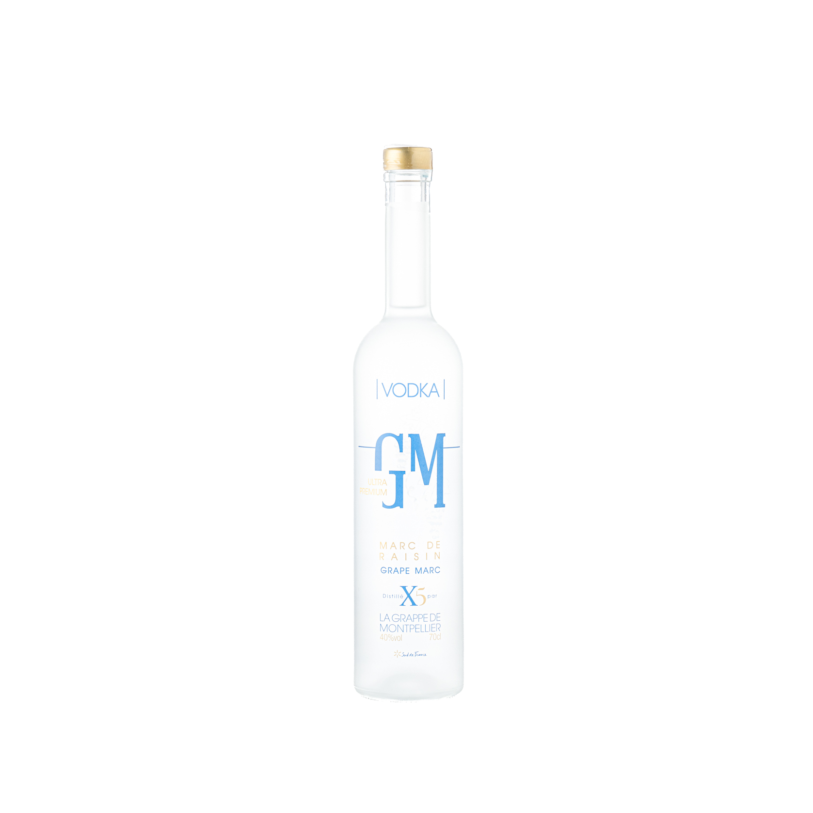 VODKA AU MARC DE RAISIN GM LA GRAPPE 70CL