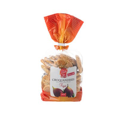 CROQUANDISES FIGUES sachet 230gr Tech