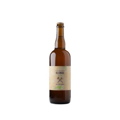 TETES PLATES BIERE BLONDE Bio 75 cl Les Têtes Plates