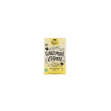 INFUSION GINGEMBRE/CITRON, 16 SACHETS