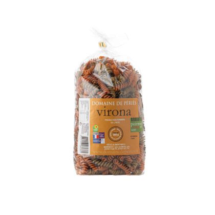 PÂTES VIRONA POIVRONS ROUGES/VERTS, 500GR