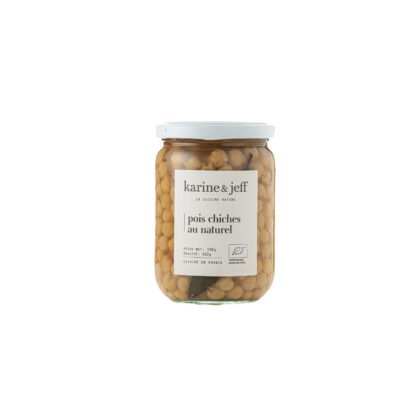 POIS CHICHE AU NATUREL, 540GR