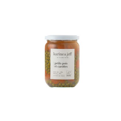 PETITS POIS ET CAROTTES, 520GR