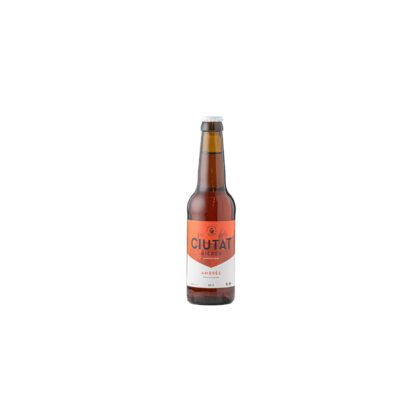 BIERE LA CIUTAT AMBREE, 33CL