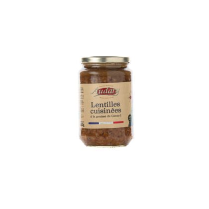 LENTILLES GRAISSE CANARD 75 Cl Bocal audary