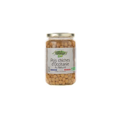 POIS CHICHE BIO OCCITANIE 75cL Bocal 660g Audary