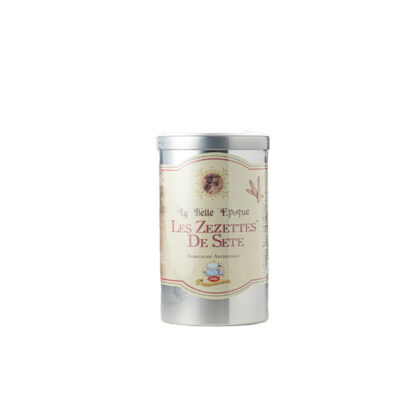 BOITE CYLINDRIQUE avec Zézette de Sète 200g Zezette
