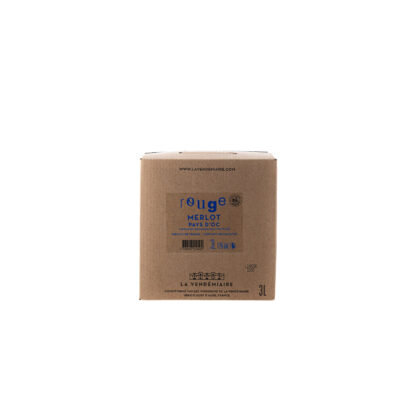 IGP PAYS D OC MERLOT ROUGE BIB 3L