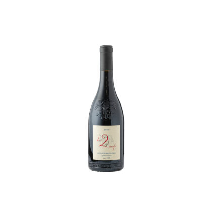 LES 2 MASSIFS Rouge Bressades AOP CDN 75cl