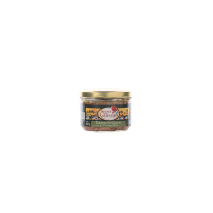 TERRINE DE CANARD AU POIVRE VERT 180g BC