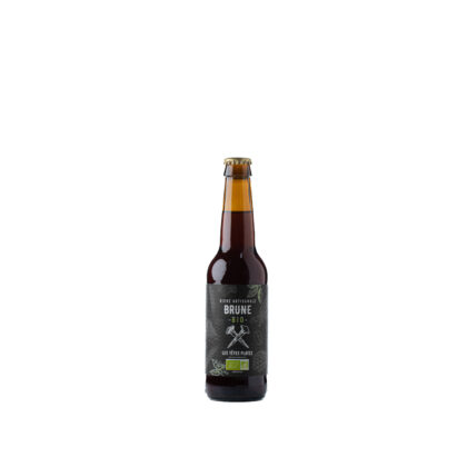 TETES PLATES BIERE BRUNE Bio 33cL LES TETES PLATES