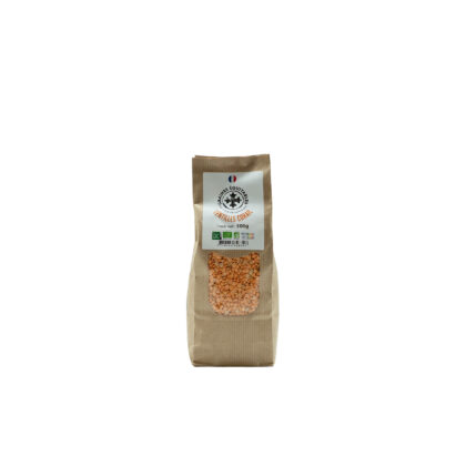 LENTILLES CORAIL BIO 500grs Graines Equitables