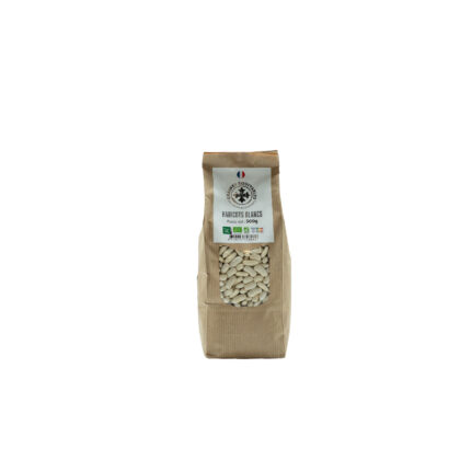 HARICOTS BLANCS BIO 500grs Graines Equitables
