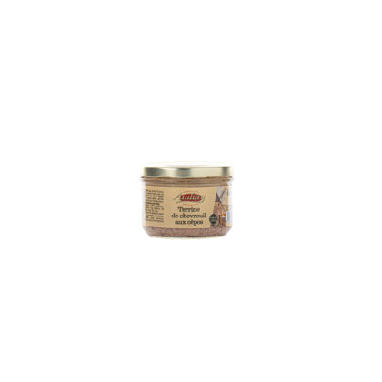 TERRINE DE CHEVREUIL AUX CHAMPIGNONS, 180GR