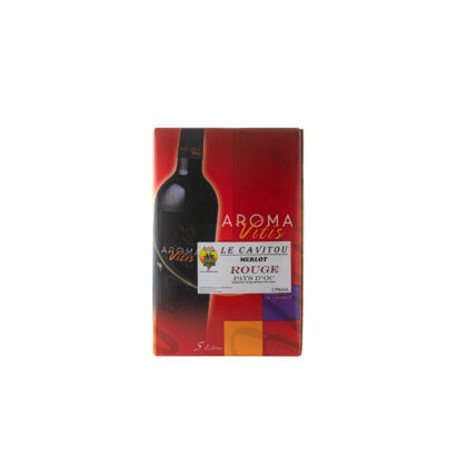 BIB MERLOT ROUGE LE CAVITOU, 5L
