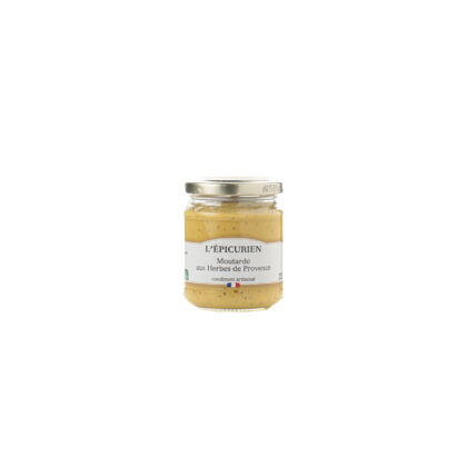 MOUTARDE AUX HERBES DE PROVENCE, 200GR