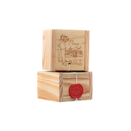 Fleur de Sel, Boîte Bois / 125grs