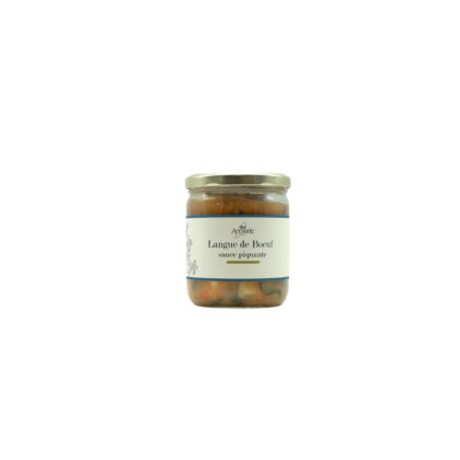 LANGUE DE BOEUF SAUCE PIQUANTE 380grs Aymeric