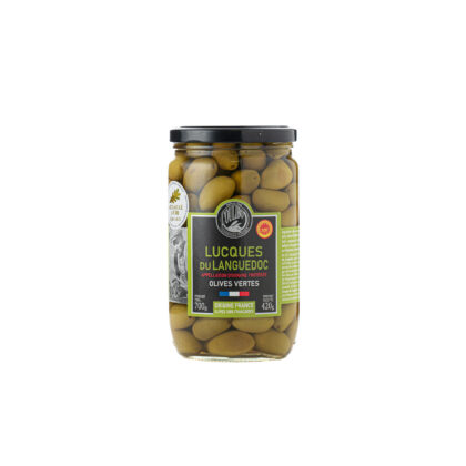 OLIVES LUCQUES DU LANGUEDOC, 420GR
