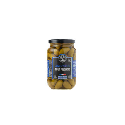 OLIVES PICHOLINE GOÛT ANCHOIS, 200GR