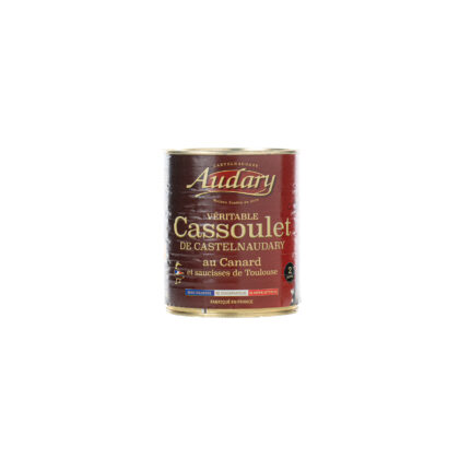 CASSOULET AU CONFIT DE CANARD ET SAUCISSES DE TOULOUSE, 840GR