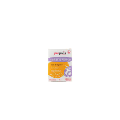 GOMME DE PROPOLIS MIEL REGLISSE 45 grs Apimab