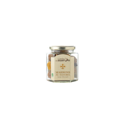 MARRONS au NATUREL 200 grs atelier du marron