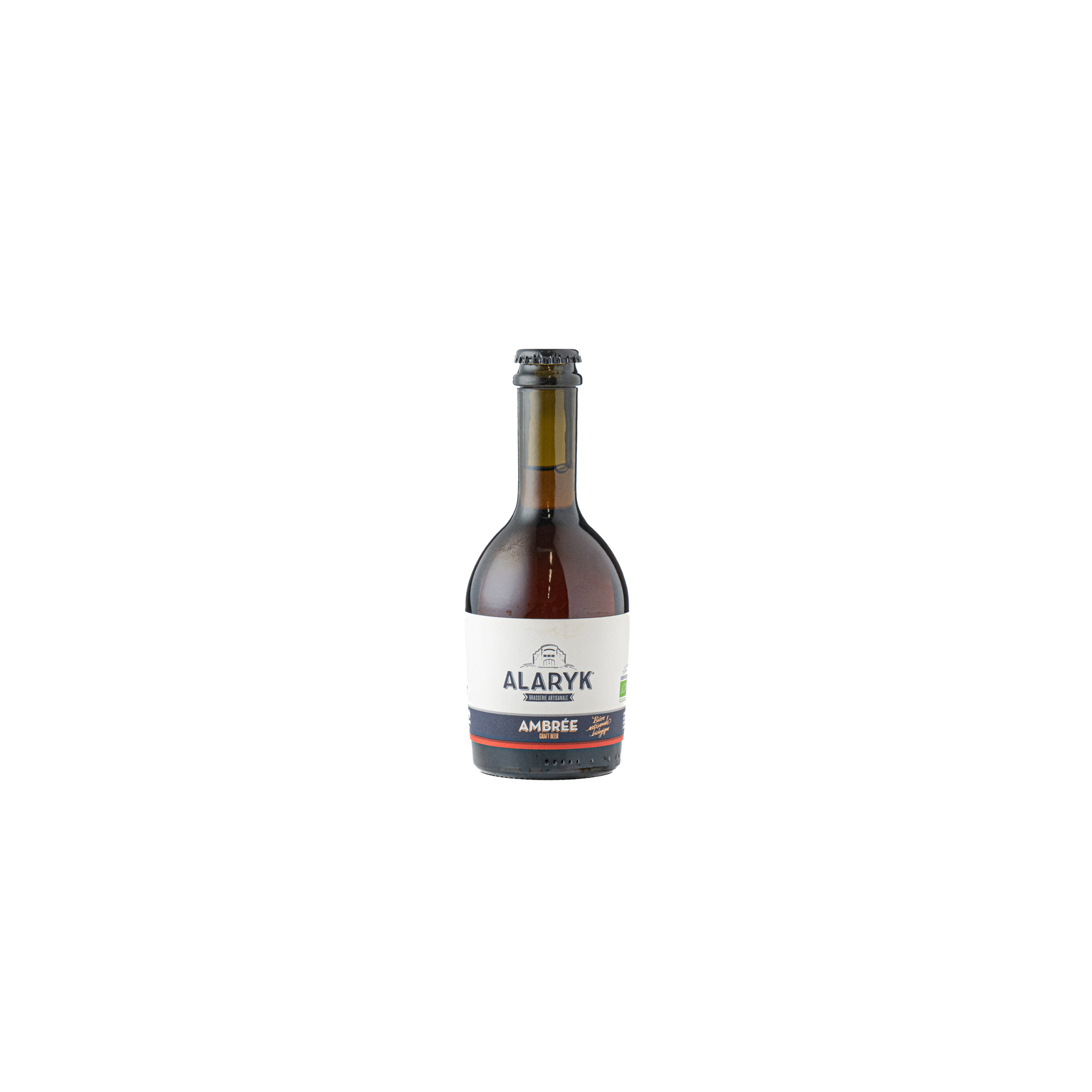 BIERE AMBREE ALARIK BIO, 33CL