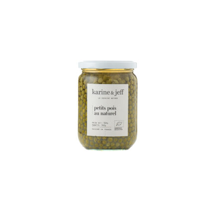 PETITS POIS EXTRA FIN AU NATUREL, 520GR