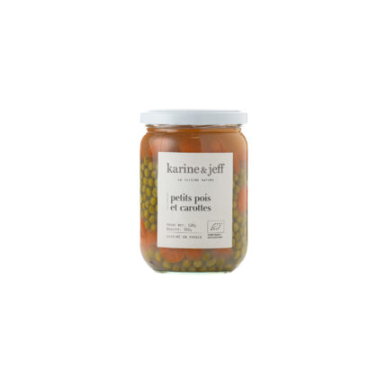 PETITS POIS ET CAROTTES, 520GR