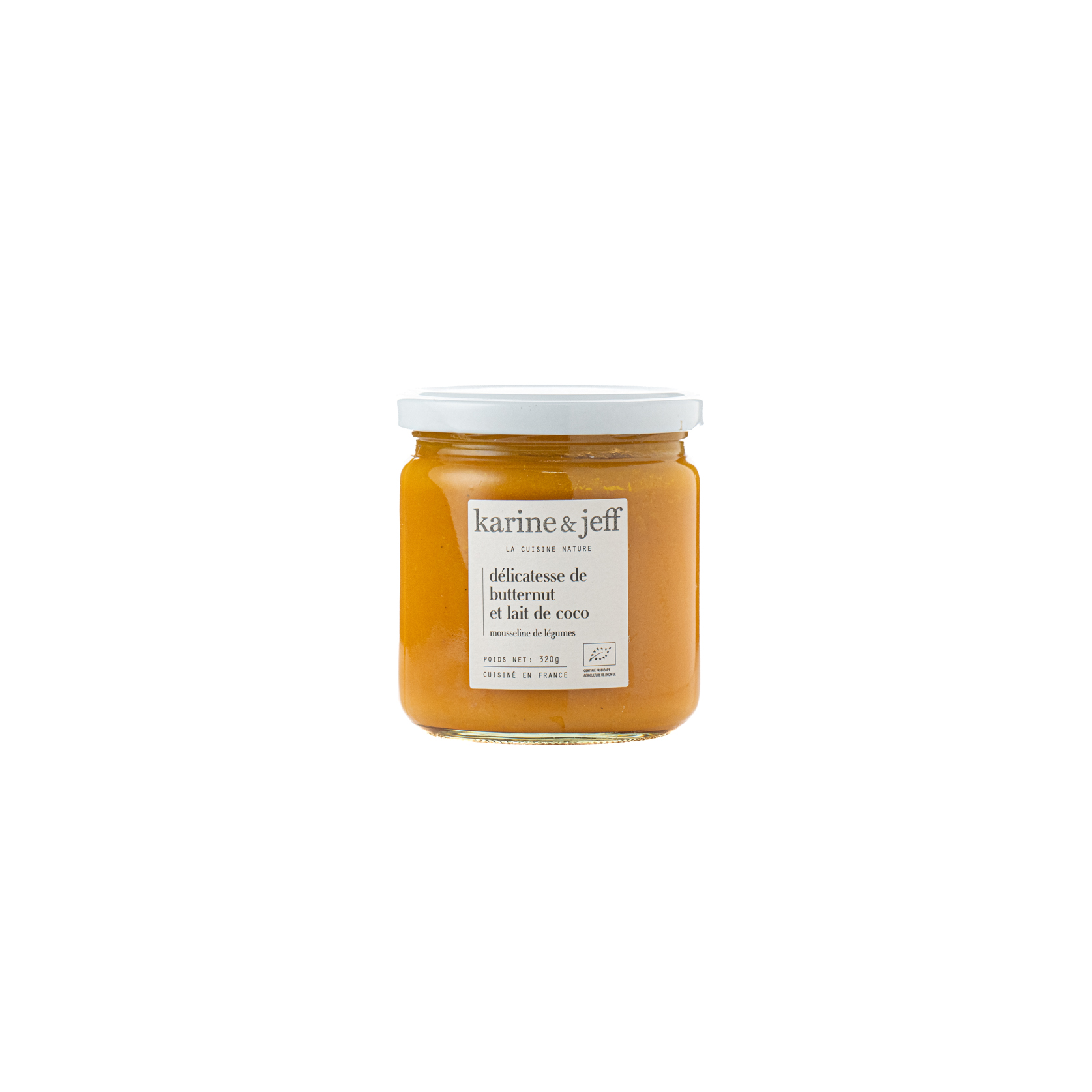 DELICATESSE DE BUTTERNUT AU LAIT DE COCO, 320GR