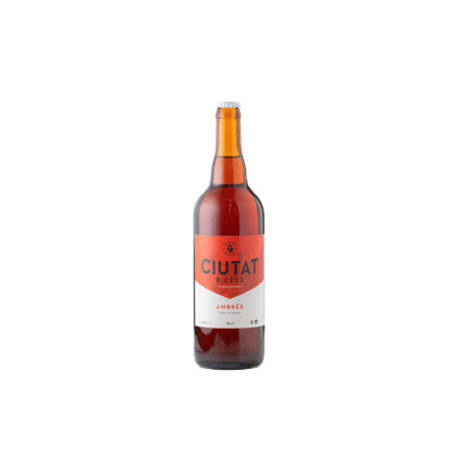 BIERE LA CIUTAT AMBREE, 75CL