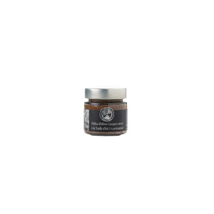DELICE D'OLIVE LUCQUES Noire a la truffe d'ete 1% 100grs l'Oulibo