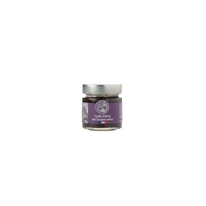 CONFIT D'OLIVES AUX LUCQUES NOIRES 90grs