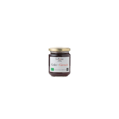 GELEE DE GRENADE 220gr la rouge d'oc