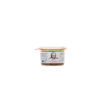 PATE CARCASSONNAIS Franck Putelat Verrine Weck 150grs