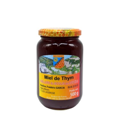 MIEL DE THYM 500G MOULIN BOYSEDE