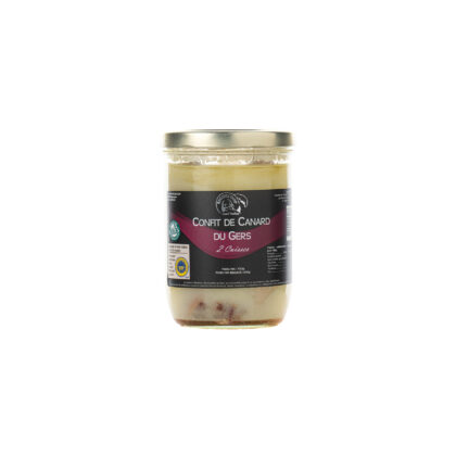 CONFIT DE CANARD DU GERS 2 CUISSES Riguecoop