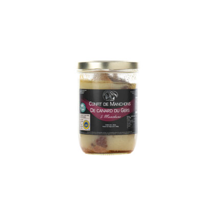 CONFIT DE MANCHONS DE CANARD DU GERS 5 PIECES Riguecoop