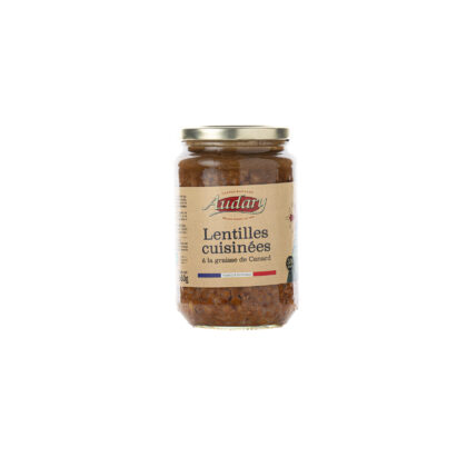 LENTILLES GRAISSE CANARD 75 Cl Bocal audary