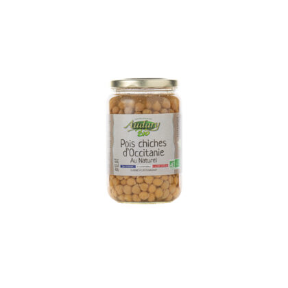 POIS CHICHE BIO OCCITANIE 75cL Bocal 660g Audary